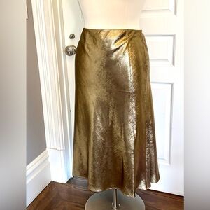 Shimmery Gold Skirt